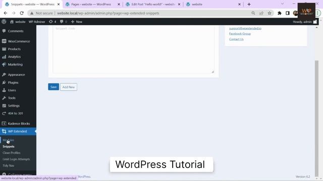 WPExtended Plugin | Use One WordPress Plugin Say Good Bye to Multiple Plugins смотреть онлайн