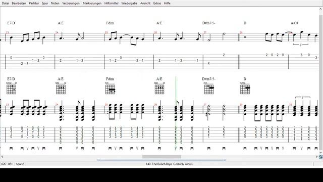 The Beach Boys - God only Knows - Tabs смотреть онлайн