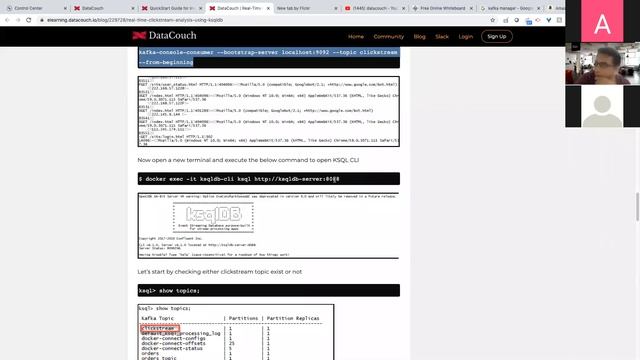 Real-Time Clickstream Analysis using KsqlDB смотреть онлайн