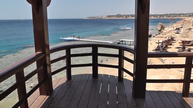 Дорога на пляж через отель Dessole Nesco Waves/ Egypt смотреть онлайн