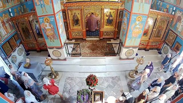 14.08.22. Литургия. Трансляция из храма Державной иконы Божией Матери смотреть онлайн