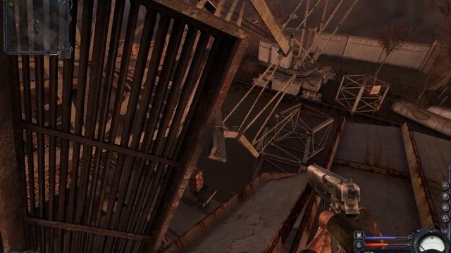 Как забраться на крышу депо в сталкере чистое небо.