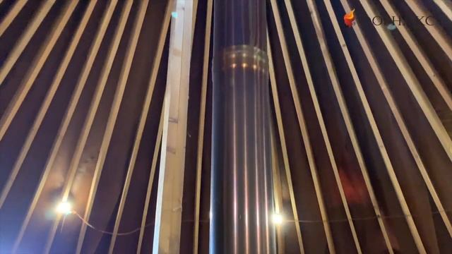 Камин в юрте! Живи по мечте! Простое решение отопления помещения зимой. смотреть онлайн