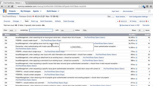 TeamCity User Guide (Part 5 of 9) - Working with Tests смотреть онлайн