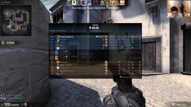 CS:GO - Mirage: Just one of those days.. смотреть онлайн