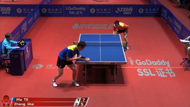 2018 Hong Kong Open Highlights | Zhang Jike Vs Ma Te (Pre)