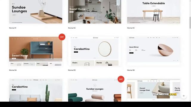 Furnitor - Minimalism Furniture Store HTML Template store web shop Easy Create Website смотреть онлайн