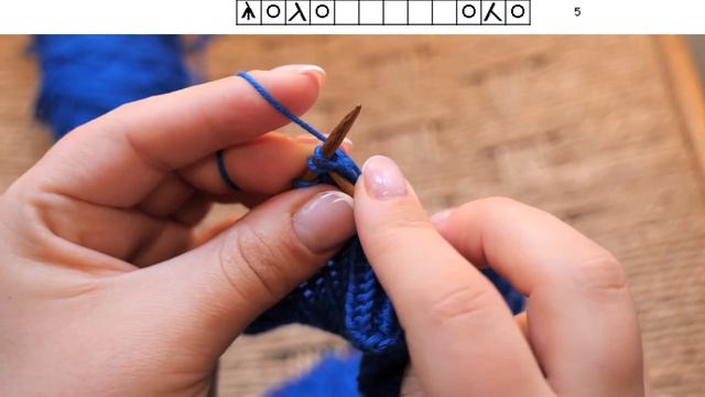 Кофточка «Ultramarine» спицами (часть 1) ? Blouse «Ultramarine» knitting pattern (part 1) смотреть онлайн