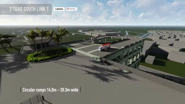 Singapore - 2 Tuas South Link 1 многоэтажный склад в Сингапуре смотреть онлайн