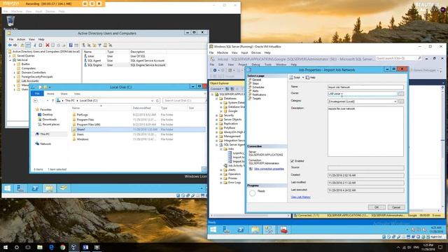 SQL Server Agent Fails on Network Access смотреть онлайн