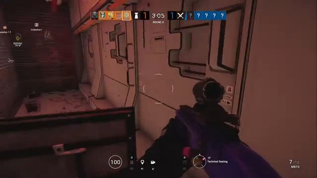 Trappped in a small arena Rainbow six siege смотреть онлайн