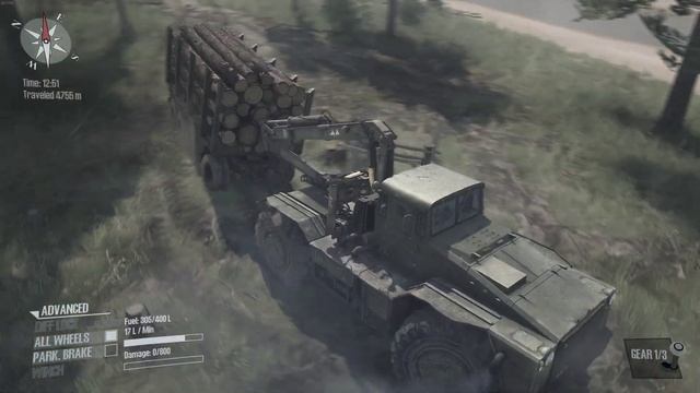 Spintires: MudRunner (2017) - Full Walkthrough Map - The Ridge DLC - No Commentary (4K 60FPS) смотреть онлайн