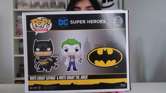 WHITE KNIGHT BATMAN & JOKER TWO SET FUNKO FROM GAMESTOP!! SDCC EXCLUSIVE смотреть онлайн