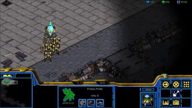 Starcraft Campaign Playthrough: Protoss Mission 4 смотреть онлайн