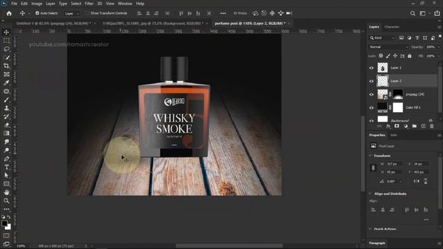 Perfume Post Design For Social Media | adobe photoshop c смотреть онлайн