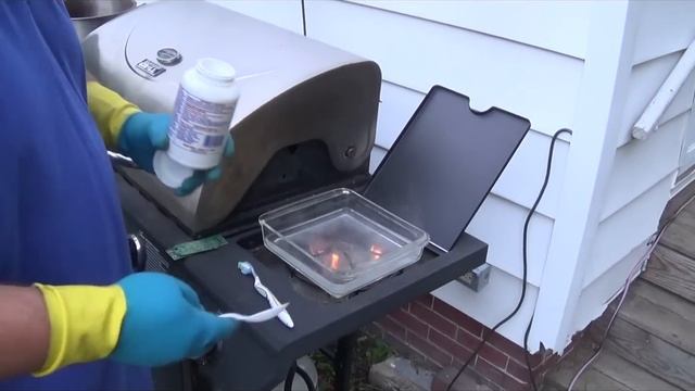 How to Remove the Green Solder Mask from Cell phone and other boards for gold recovery смотреть онлайн