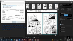 How to print Manga/Book