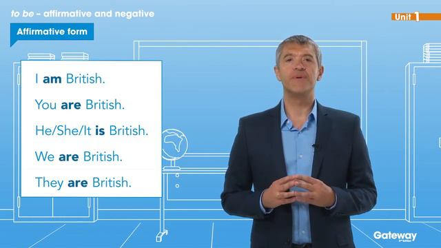 Gateway A1+ UNIT 1 Flipped classroom video 'to be' смотреть онлайн
