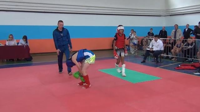 Савелий Валеев. Открытый чемпионат Краснодарского края .2-й бой УБС Горячий Ключ 28 09 2019 смотреть онлайн