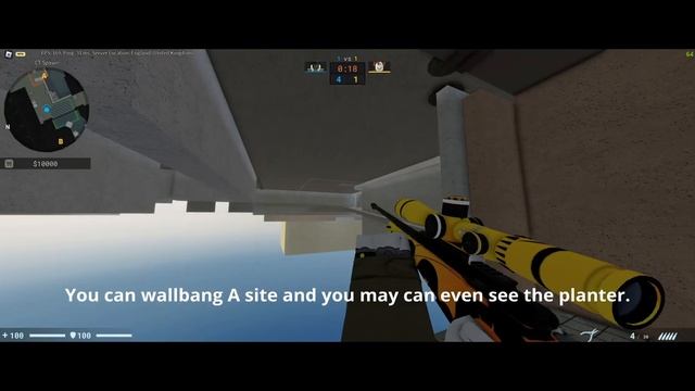 Roblox Counter Blox Noclip Glitch + Tutorial смотреть онлайн