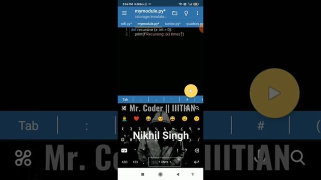 Recursive function in python смотреть онлайн