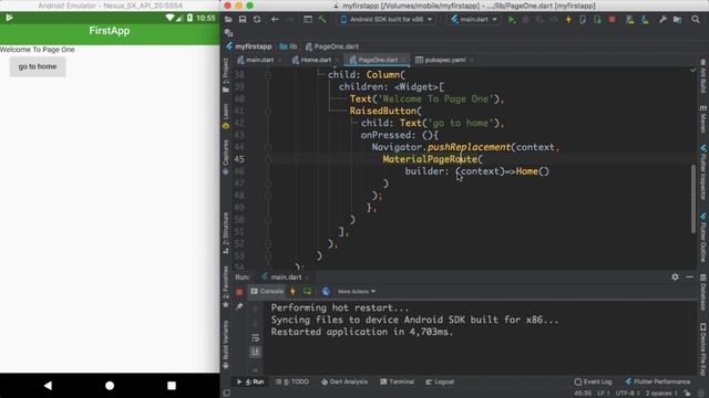#93 Navigator pushReplacement смотреть онлайн