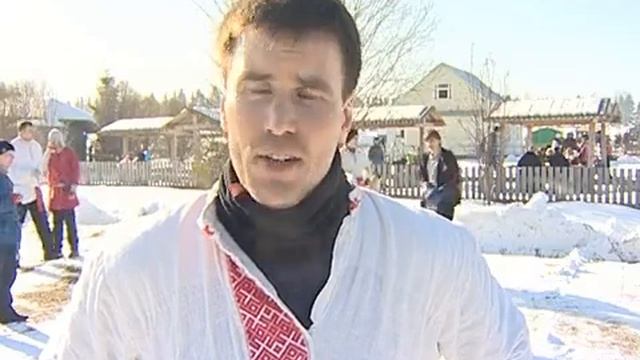 Широкую Масленицу отметили в музее «Семенково» смотреть онлайн