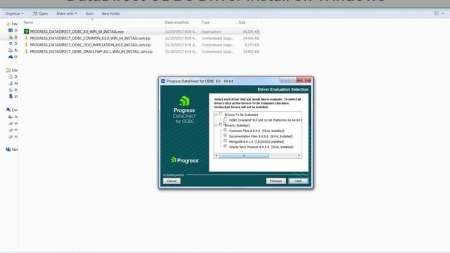 Install/set up an ODBC Driver on Windows – By DataDirect смотреть онлайн