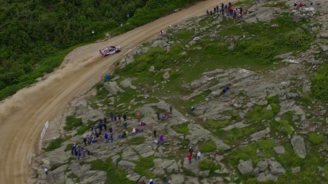 Subaru Mt. Washington Hillclimb 2017 - Travis Pastrana's Record Braking Run - Helicopter Chase смотреть онлайн
