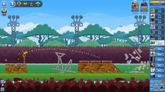 Angry Birds Friends Tournament Week 74 Level 1 High Score 103k (No Power-ups) смотреть онлайн