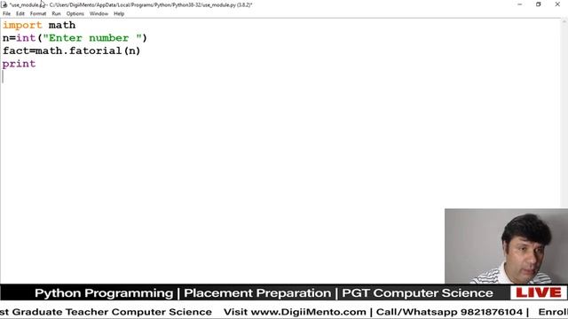 Python Programming | Modules in Python | PGT Computer Science | Class 12 смотреть онлайн