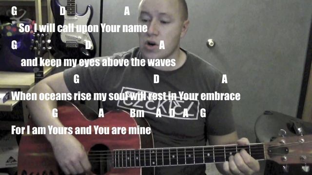 Oceans- Guitar Lesson- Hillsong United (Todd Downing) смотреть онлайн