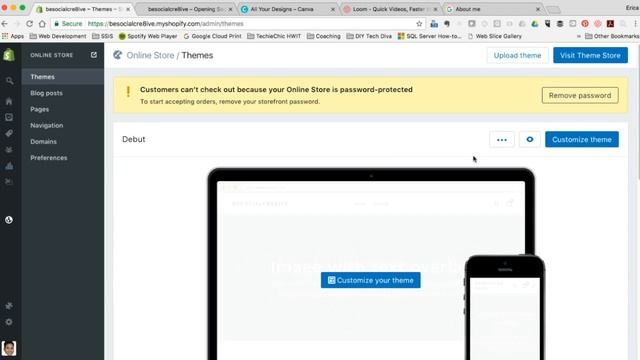 Change Background Image of Shopify Debut Theme смотреть онлайн