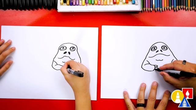 How To Draw Jabba The Hutt смотреть онлайн