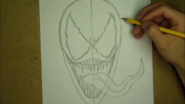 How to Draw Venom (Spider-Man) смотреть онлайн