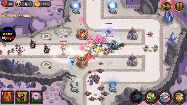 FGMobile - Realm Defense: World 4 - Level 103 - A Void Trail ( Campaign Mode ) смотреть онлайн