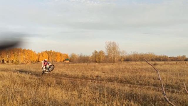 Тренировка 1#. Вилли. Как ездить на заднем колесе. смотреть онлайн