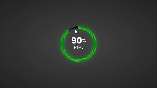 Animated Circular Progress Bar Speedometer using Html CSS & Vanilla Javascript | No Plugins смотреть онлайн