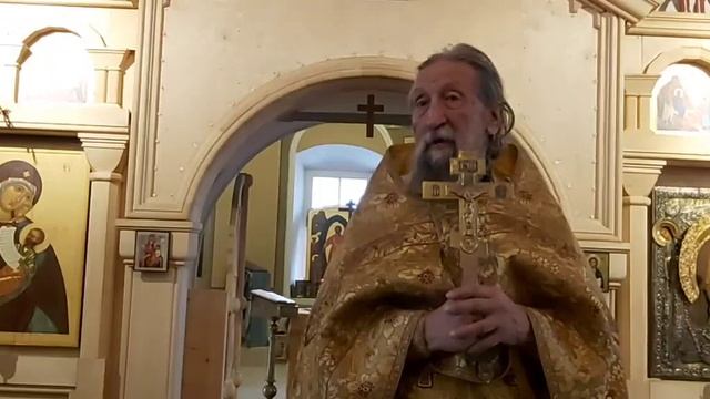 Проповедь прот. Александра Салтыкова в Неделю 25 - ю по Пятидесятнице смотреть онлайн