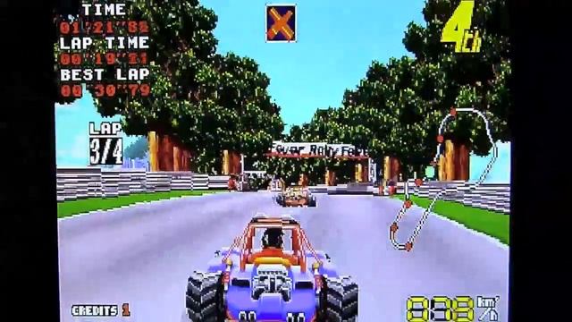 World Rally Fever gameplay on DOS смотреть онлайн
