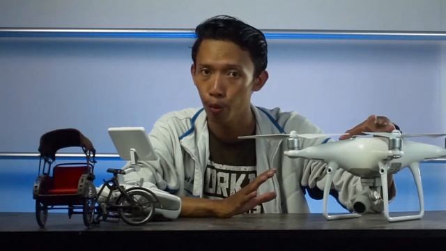 DJI Phantom 4 Advanced plus HDMI external monitor | Review Indonesia смотреть онлайн
