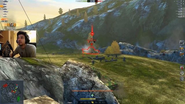WoT Blitz -Командная игра. ТОП урон по фокусу на STB-1 - World of Tanks Blitz (WoTB) смотреть онлайн