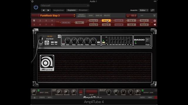 Amplitube 4, BASS AMPS, HQ Audio ! Ampeg, GK, Fender and others смотреть онлайн