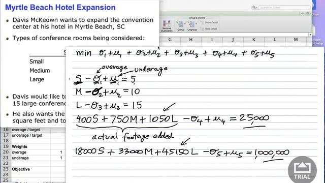 Goal Programming: Soft Constraints with Excel Solver смотреть онлайн