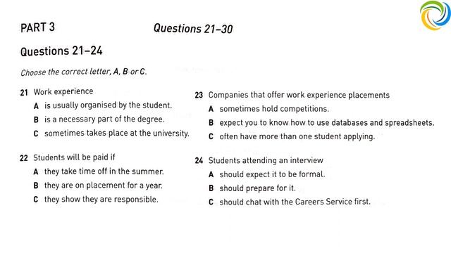 Collins Practice Tests for IELTS 3 | Listening Test 3 смотреть онлайн