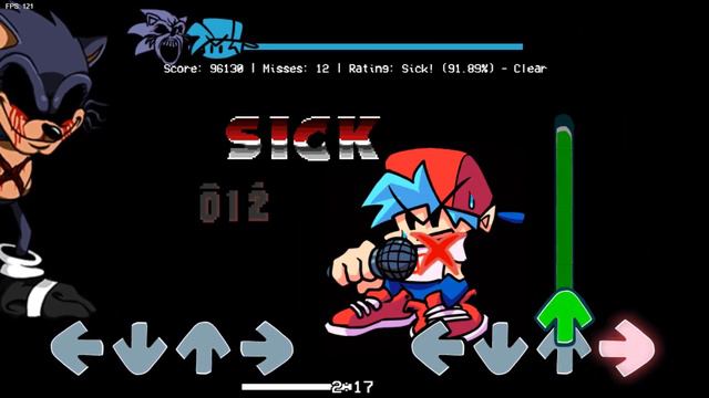 Friday Night Funkin' VS Sonic Lord X Sings Fate – High Effort Fanmade (FNF Mod/Hard) смотреть онлайн