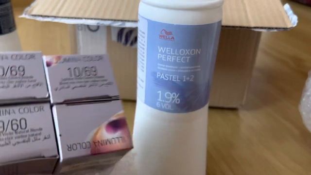 Wella Illumina 10/69 și 9/60 | Pudra Decoloranta Wella | Unboxing | Comanda Esteto | Vopsit Acasă