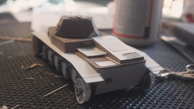 WW2 Cardboard Panzer II | Speed build смотреть онлайн