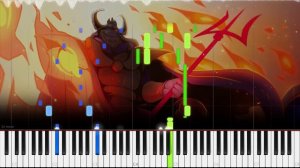 Undertale // Asgore | LyricWulf Piano Tutorial on Synthesia // OST 77