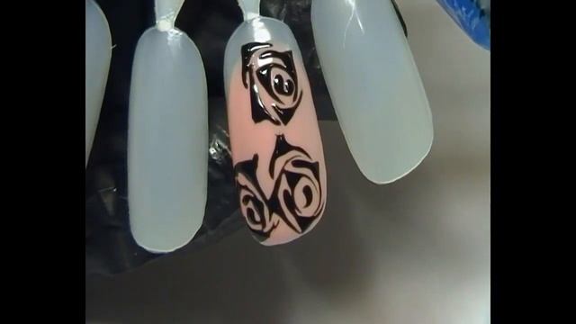 Дизайн ногтей " Розы" / Розы гель лаком смотреть онлайн